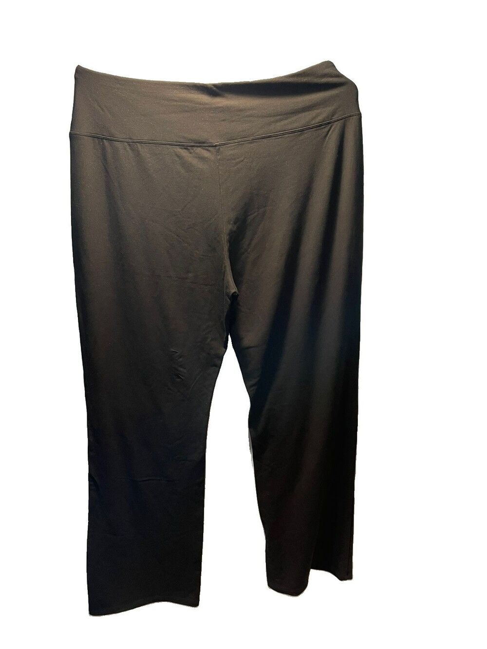 J. Jill Wearever Petite M Black Pants Smooth-Fit Barely Boot Cut NWOT Beautiful - Picture 3 of 16